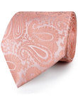 Peach Paisley Neckties