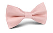 Peach Slub Bow Tie