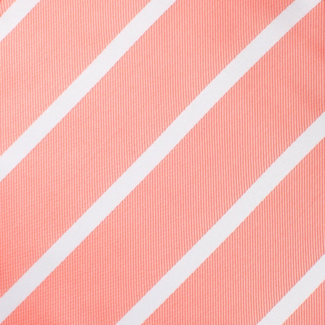 Peach Striped Bow Tie Fabric