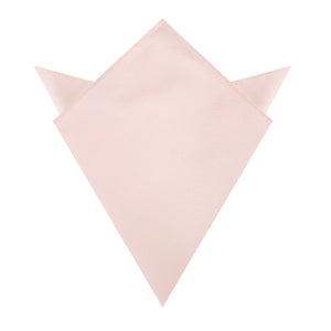 Petal Pink Twill Pocket Square