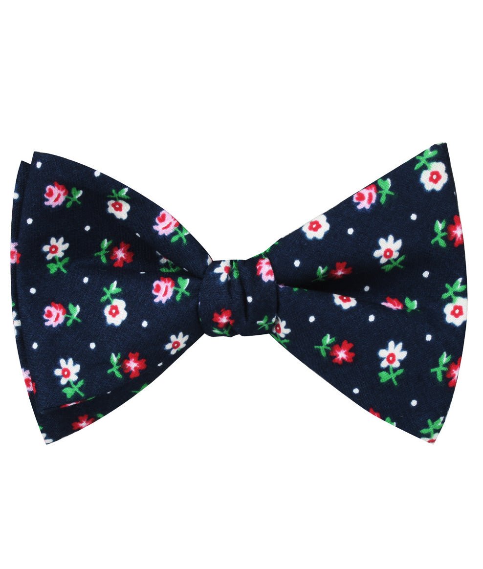 Philadelphia Floral Self Tie Bow Tie