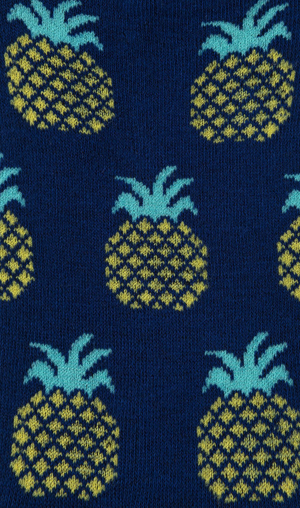 Pineapple Low Cut Socks Pattern Fabric