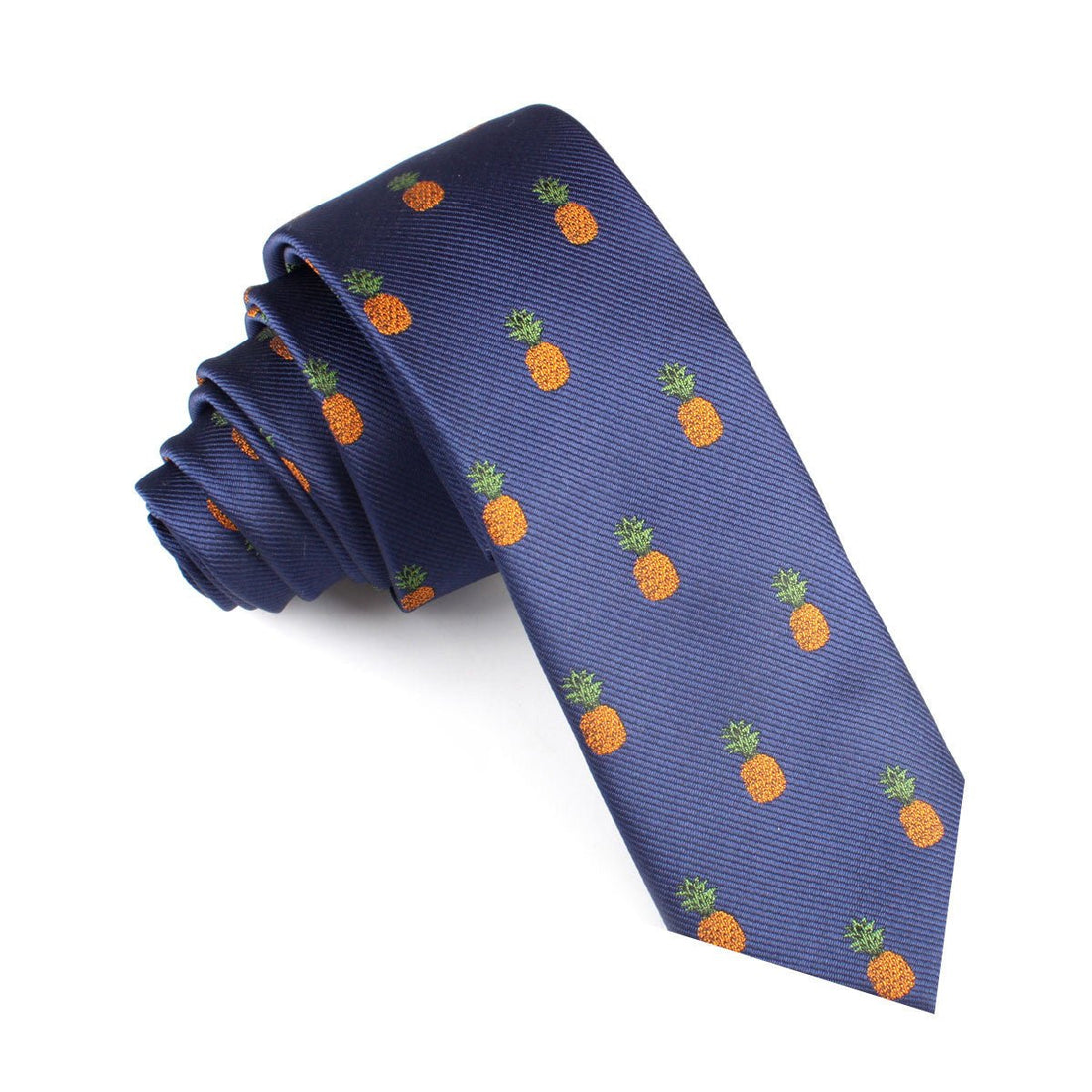 Pineapple Skinny Tie