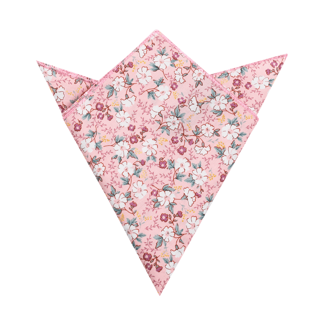 Pink Sakura Blossom Pocket Square