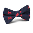 Pink Elephant Kids Bow Tie