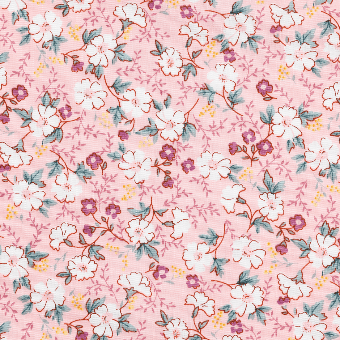 Pink Sakura Blossom Bow Tie Fabric