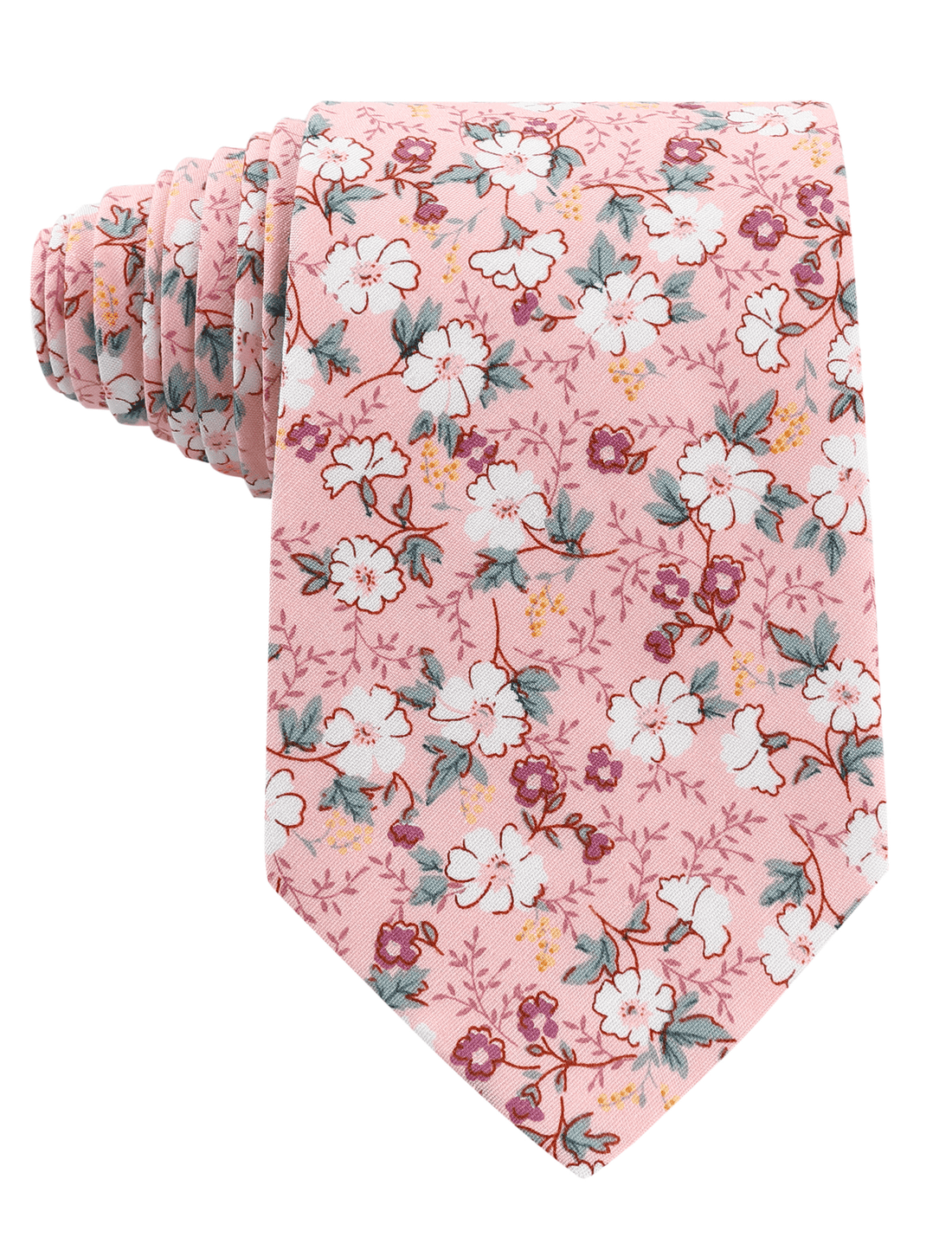 Pink Sakura Blossom Tie