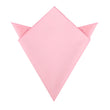 Pink Velvet Pocket Square