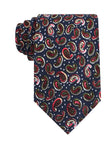 Prague Paisley Blue Floral Tie