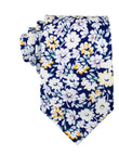 Puerto Rico White Flower Necktie