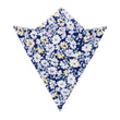 Puerto Rico White Flower Pocket Square