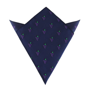 Purple Grapes Pocket Square