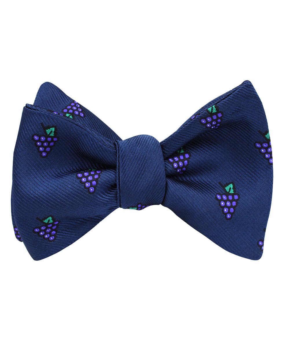 Purple Grapes Self Tie Bow Tie