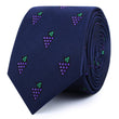 Purple Grapes Skinny Ties