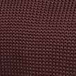 Rachmaninoff Brown Knitted Tie Fabric