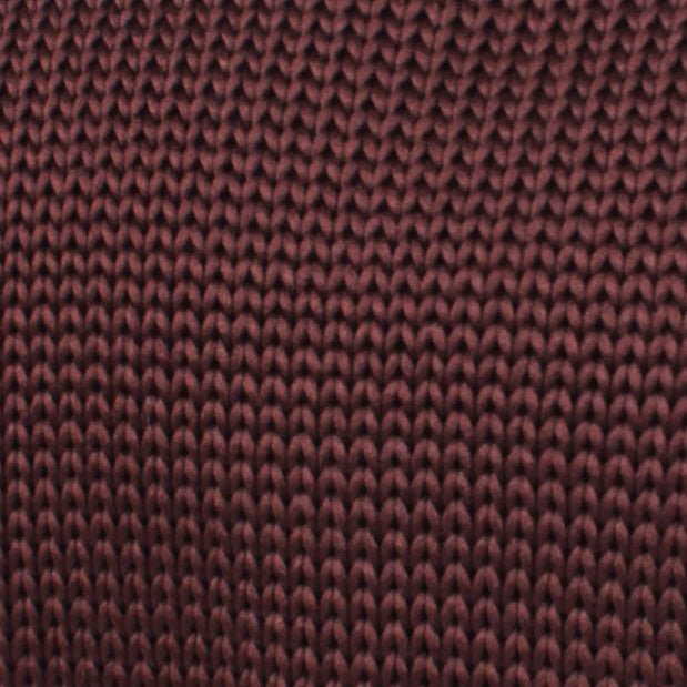 Rachmaninoff Brown Knitted Tie Fabric