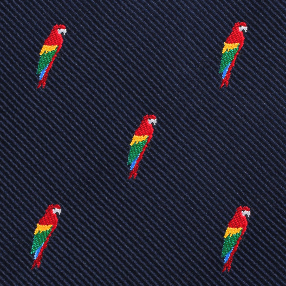 Rainbow Parrot Kids Bow Tie Fabric