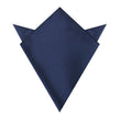 Kroc Blue Pin Dot Pocket Square