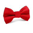 Red Cherry Satin Kids Bow Tie