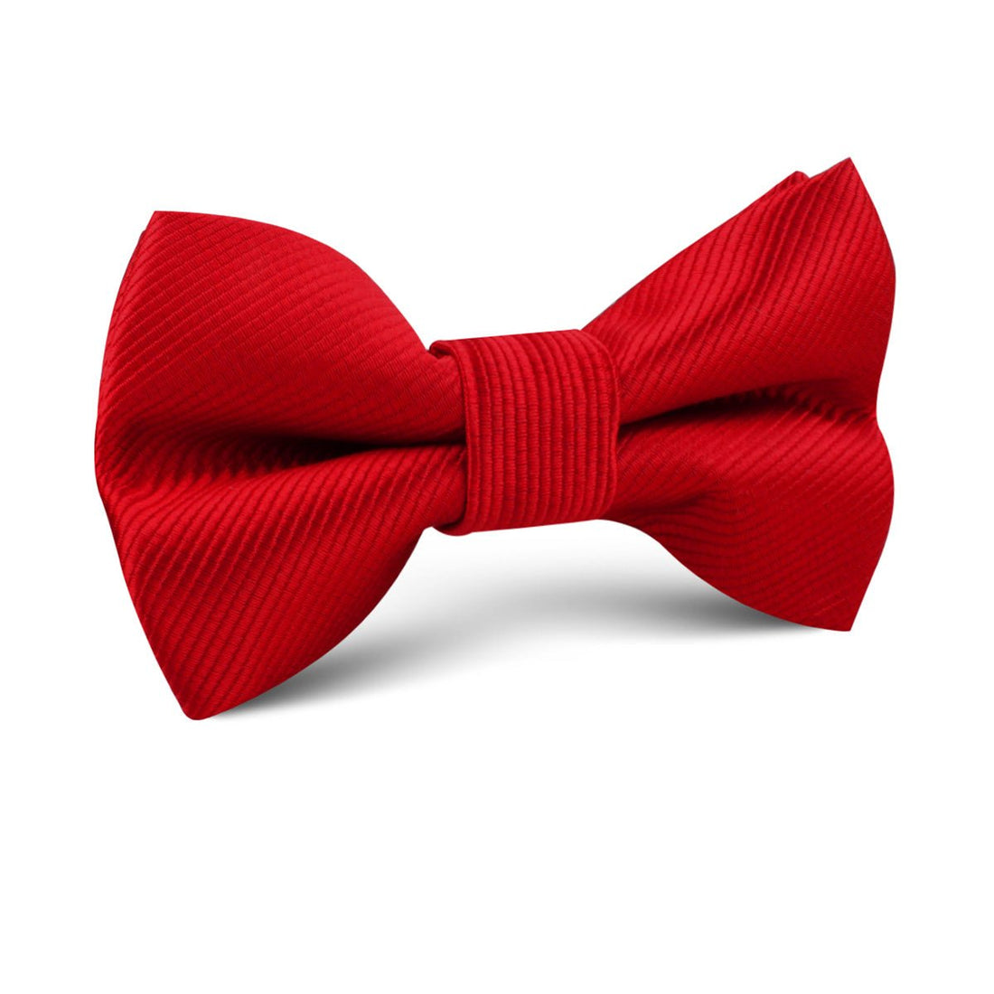 Red Cherry Twill Kids Bow Tie