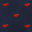 Red Bull Bow Tie Fabric