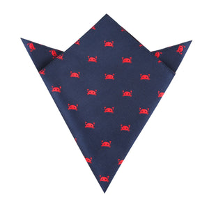 Red Crab Pocket Square