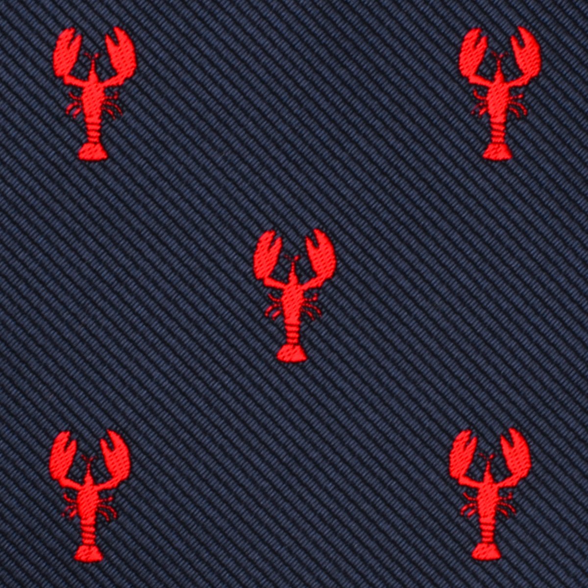 Red Lobster Bow Tie Fabric