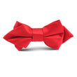 Red Maroon Kids Diamond Bow Tie