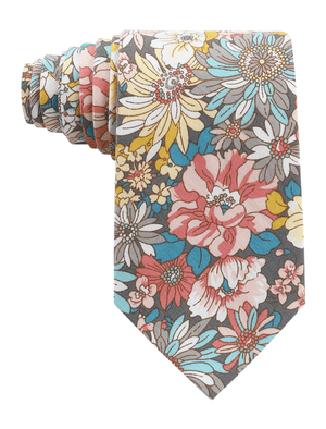 Riviera Bloom Floral Necktie