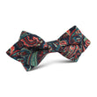 Rocambolesco Green Paisley Diamond Bow Tie