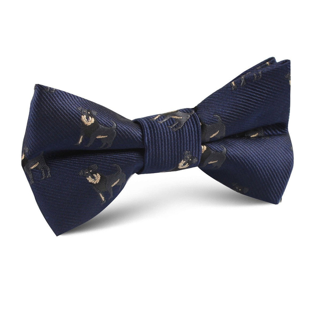 Rottweiler Dog Kids Bow Tie