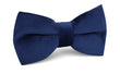 Royal Blue Velvet Bow Tie