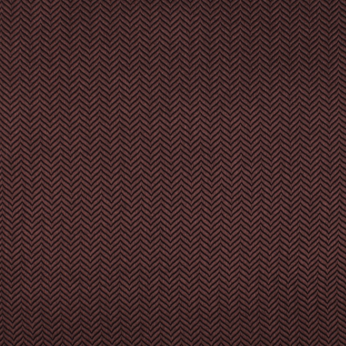 Russet Brown Herringbone Necktie Fabric