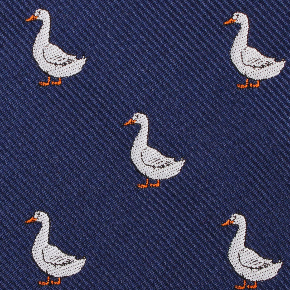 Russian White Goose Fabric Self Diamond Bowtie