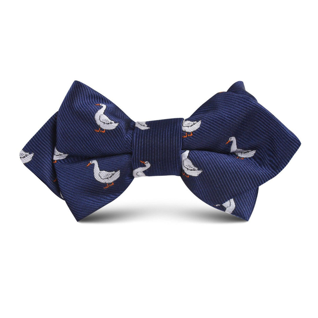 Russian White Goose Kids Diamond Bow Tie