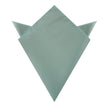 Sage Green Satin Pocket Square