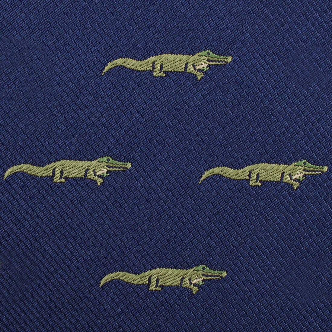 Saltwater Crocodile Fabric Necktie