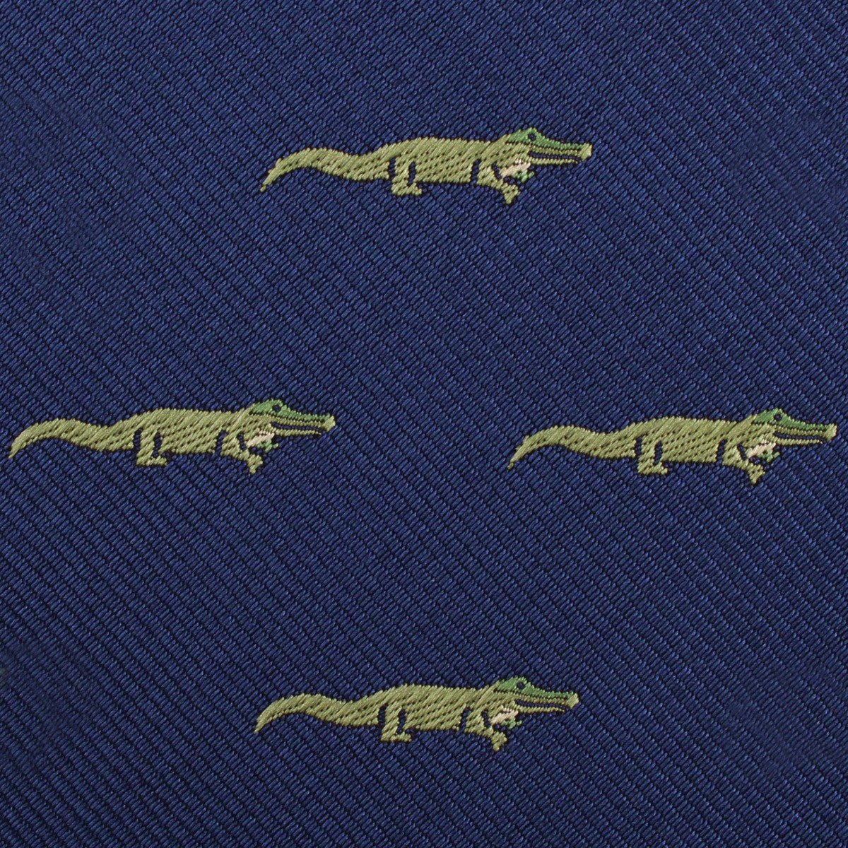 Saltwater Crocodile Fabric Self Bowtie