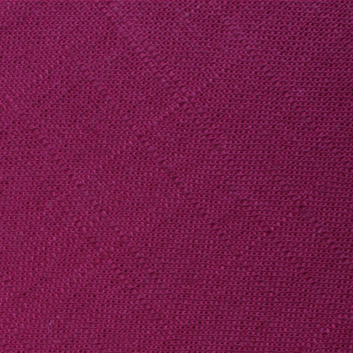 Sangria Slub Linen Pocket Square Fabric