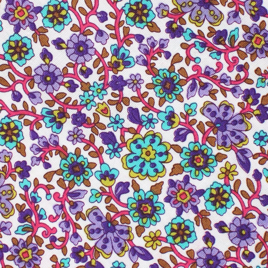 Sant Apollinare Floral Pocket Square Fabric