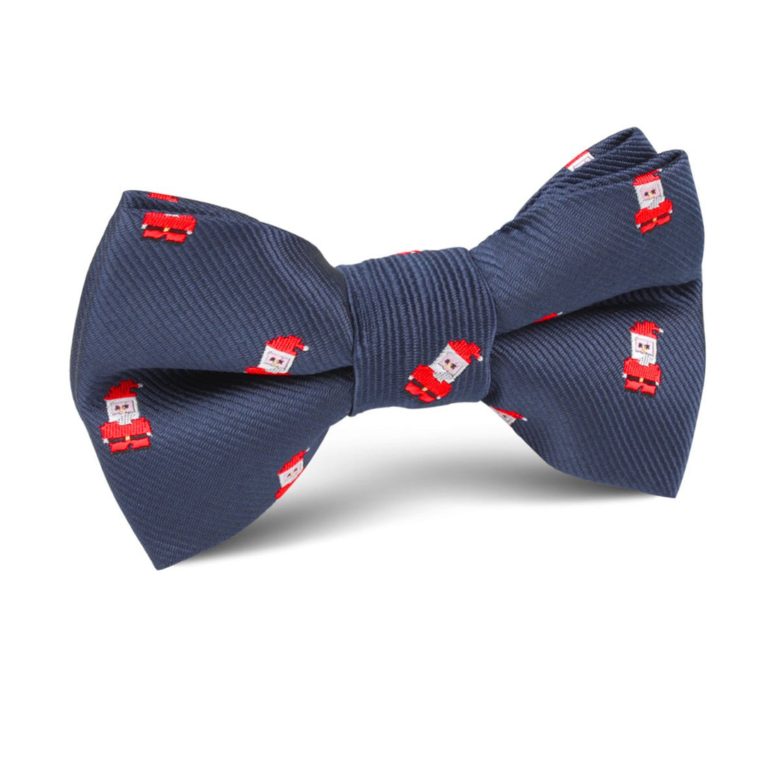 Santa Claus Pixel Kids Bow Tie