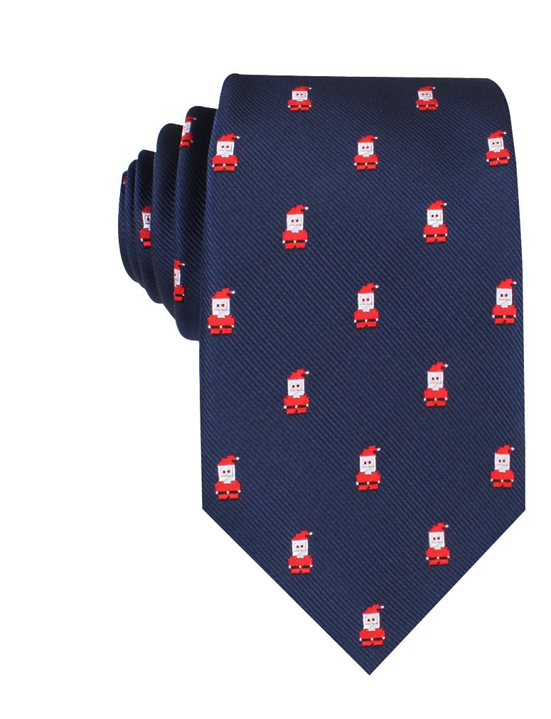 Santa Claus Pixel Necktie