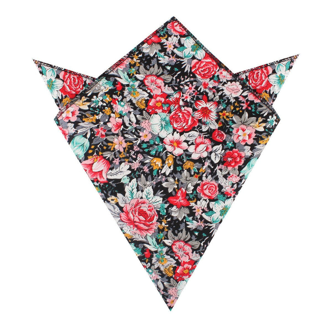 Sardinia Bloom Floral Pocket Square