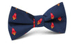 Saturn Red Rocket Bow Tie