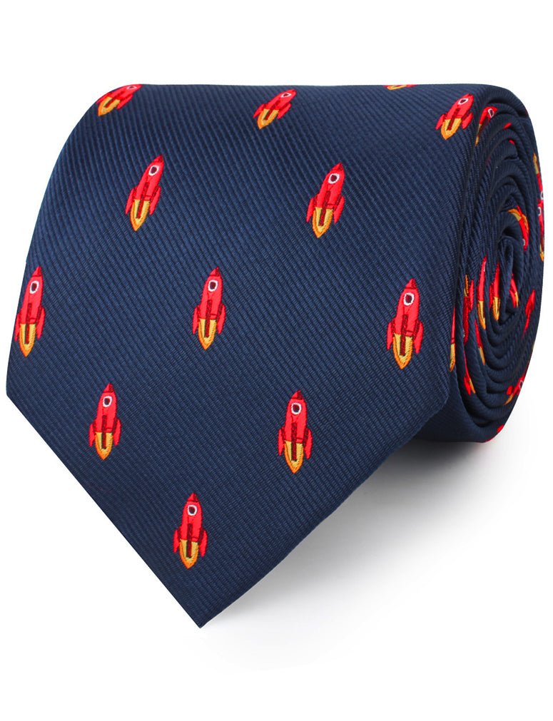 Saturn Red Rocket Neckties