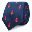 Saturn Red Rocket Skinny Ties