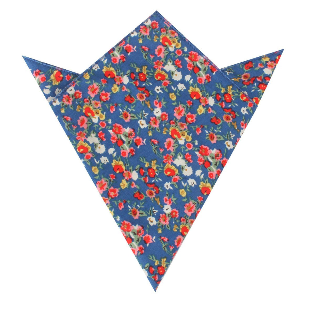 Seule Ce Soir Floral Pocket Square