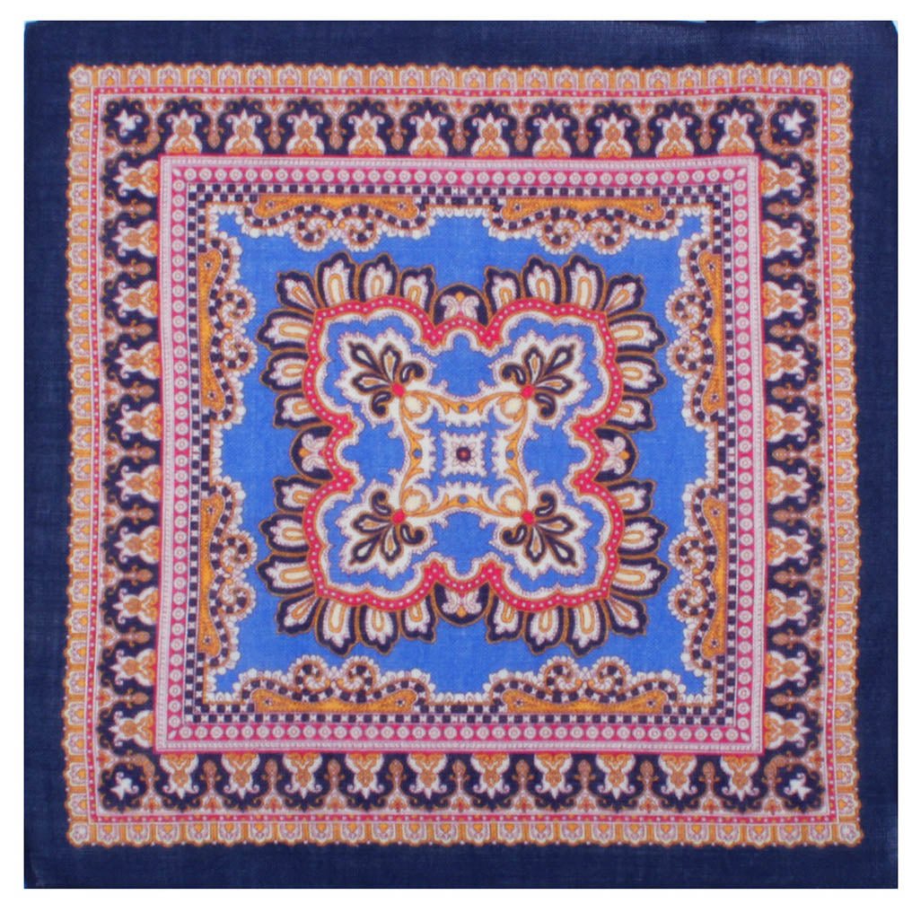 Shahanshah of Persia 'Alexander the Great' Wool Pocket Square