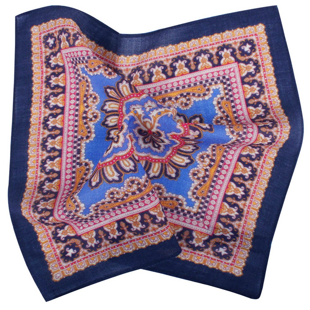 Shahanshah of Persia 'Alexander the Great' Wool Pocket Squares