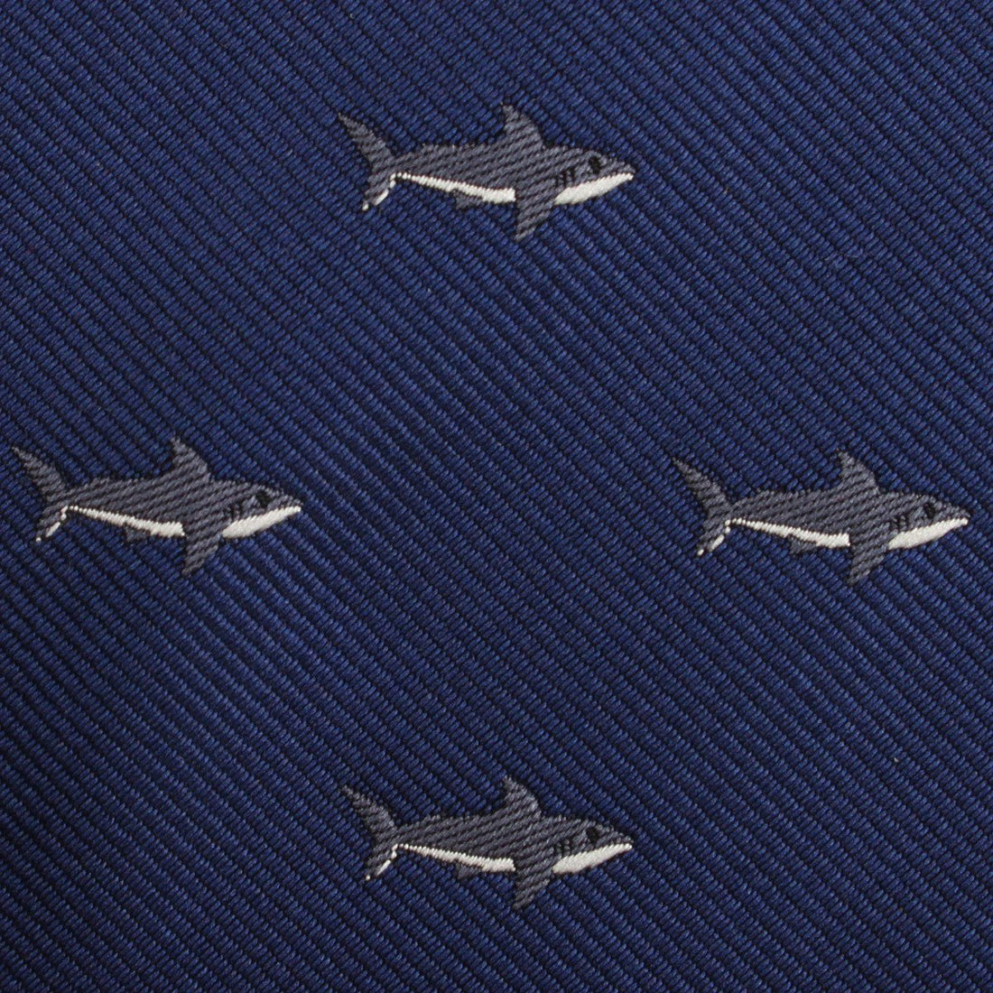 Shark Fabric Mens Diamond Bowtie